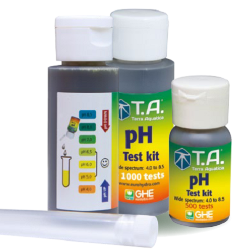 Test pH couleur kit 30ml – GHE Terra Aquatica